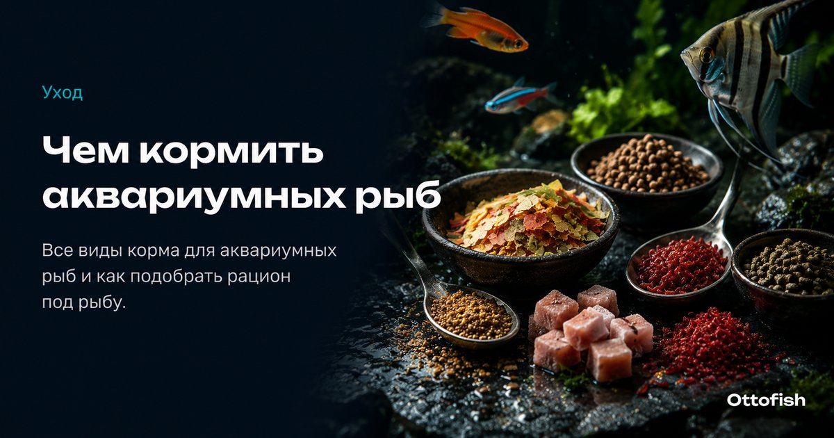 Чем кормить аквариумных рыб